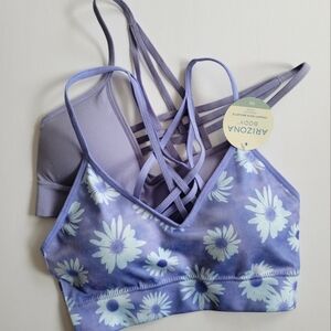 New Arizona Body Seamless Multi Strap 2-pc. Bralette.
